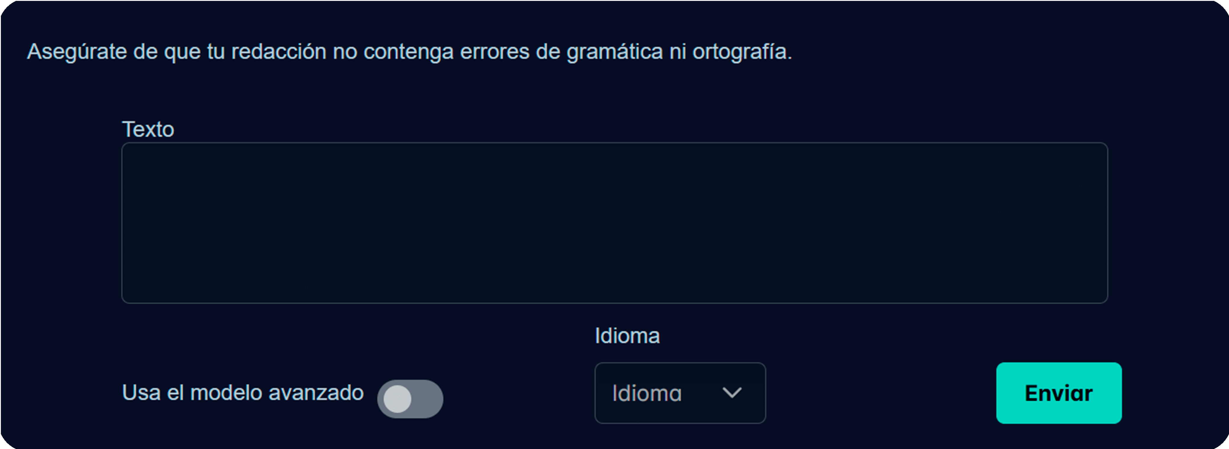 corrector de ortografia y gramática ia